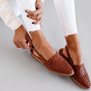 Aurora | Woven Slingback Loafer