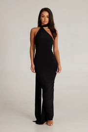 Tina | Versatile Sash One-Shoulder Grecian Maxi Dress