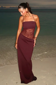 Brietta | Women's Sleeveless Lace Maxi Summer Dress