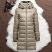 HELSA LONG TRANSITIONAL PADDED JACKET | CHAMPAGNE