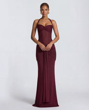 Camille Cape Gown Dress