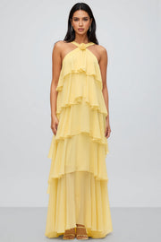 Kacey | Elegant Mermaid Silhouette Lace Embroidered Maxi Dress