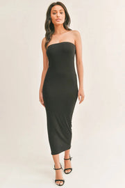 Laquisha | Strapless Breathable Summer Soft Tube Maxi Dress